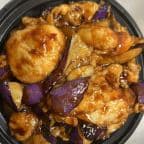 Best Chicken with Chinese Eggplant in Garlic Sauce in Staten Island, NY